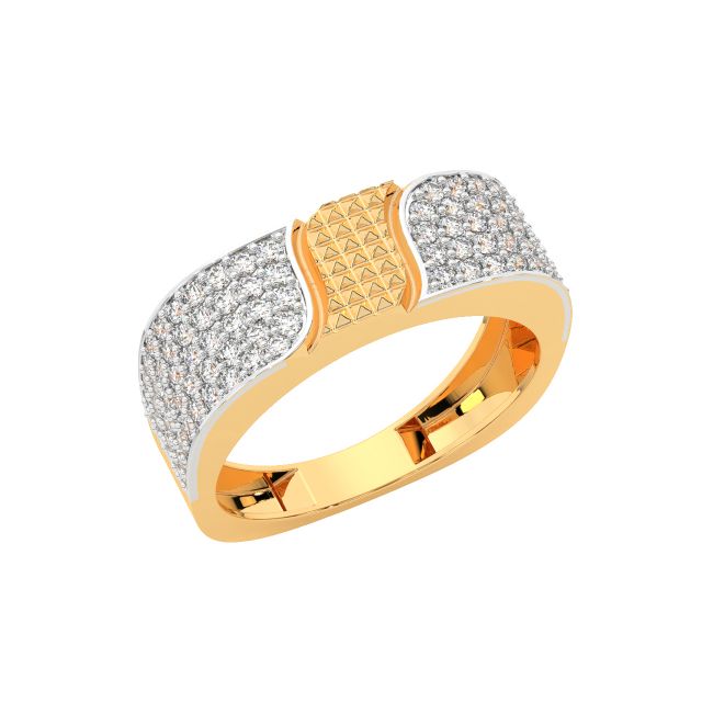 Donn Round Diamond Ring For Men